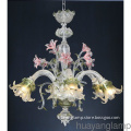 Handcrafted Hight Quality  Fancy Flower Glass Chandelier Lamp